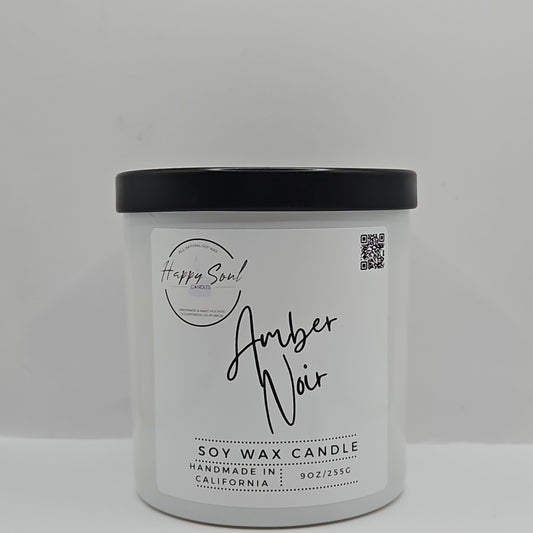 Amber Noir 9 oz Soy Candle