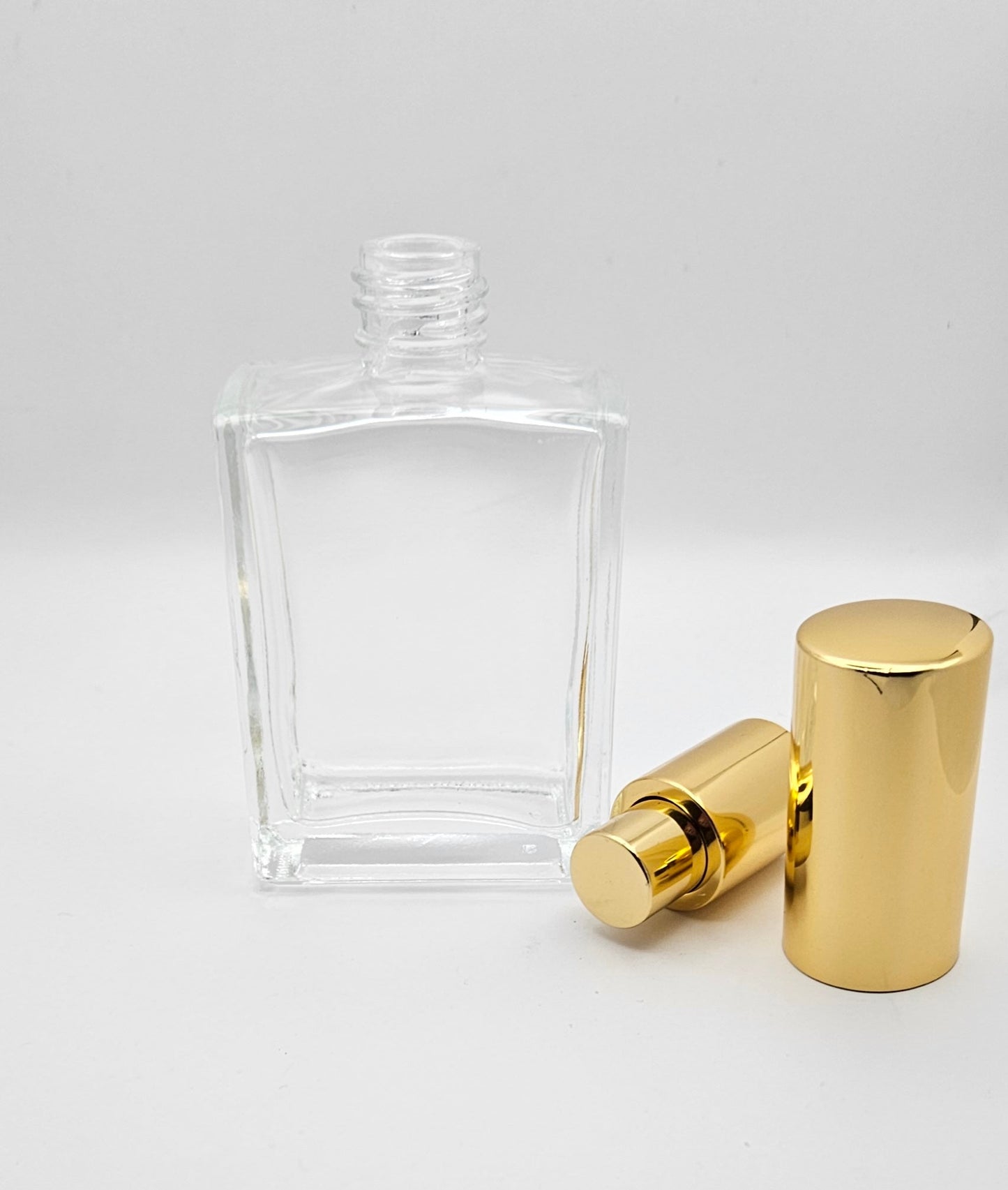 50ml (1.7oz) Empty Clear Glass Perfume Bottle